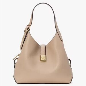 Kate Spade Deco Medium Crossbody Tote in Timeless Taupe